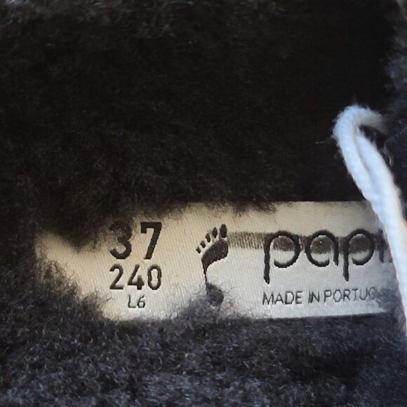 Birkenstock Papillio Arizona Big Buckle Shearling Sandal Black US 6 EU 37 NWOB - Picture 2 of 8